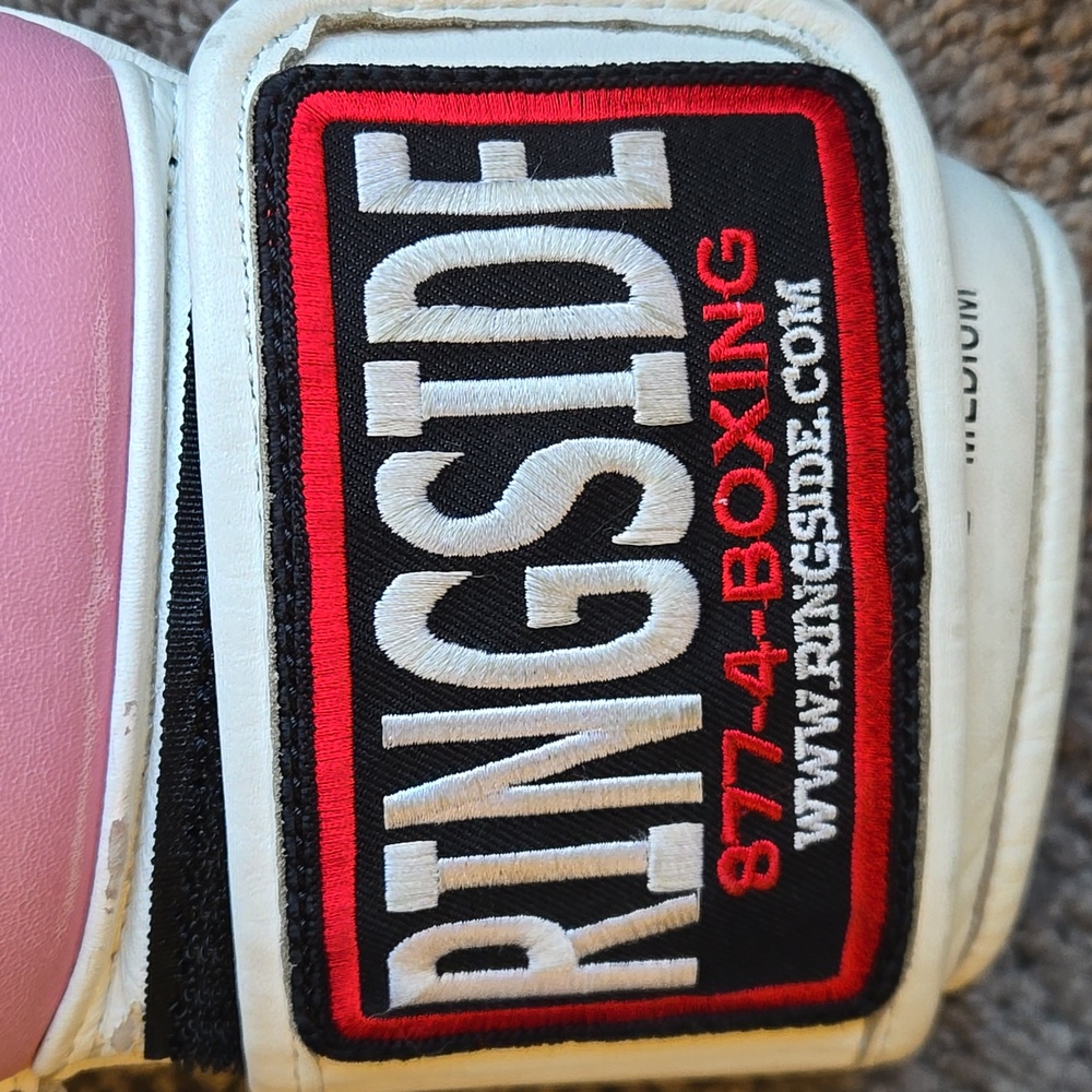 Ringside Pink Boxing Gloves - Picture 6 of 10